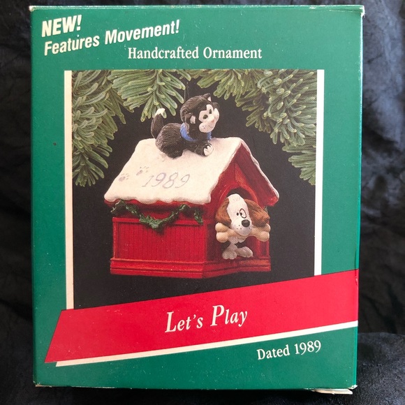 Hallmark Other - Hallmark Handcrafted Ornament Let’s Play 1989